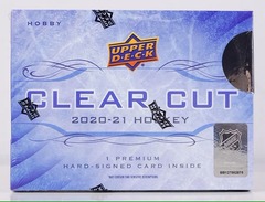 2020-21 Upper Deck Clear Cut NHL Hockey Hobby Box